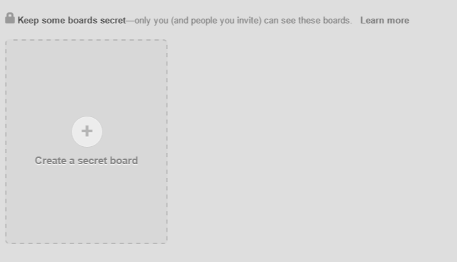 Secret Boards. 