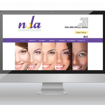 Nola Dermatology Website
