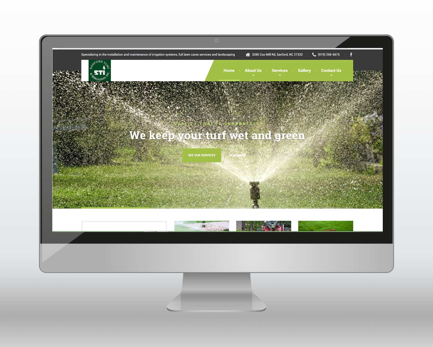 Sanford Turf & Irrigation Website