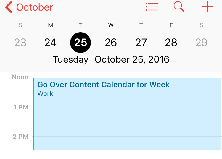 Organize Your Content Calendar Weekly With Three Easy Steps