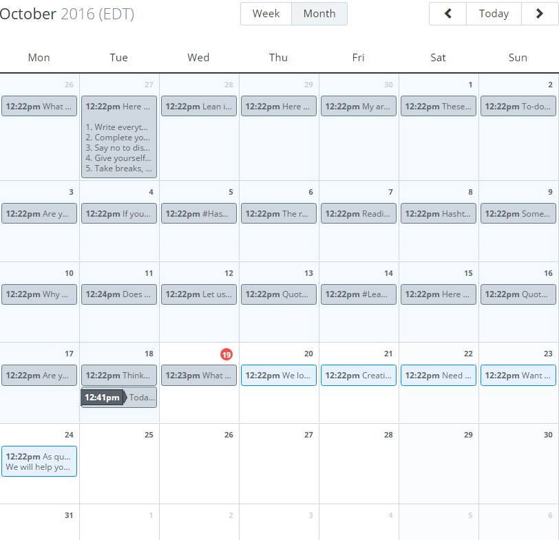 Organize Your Content Calendar Weekly With Three Easy Steps