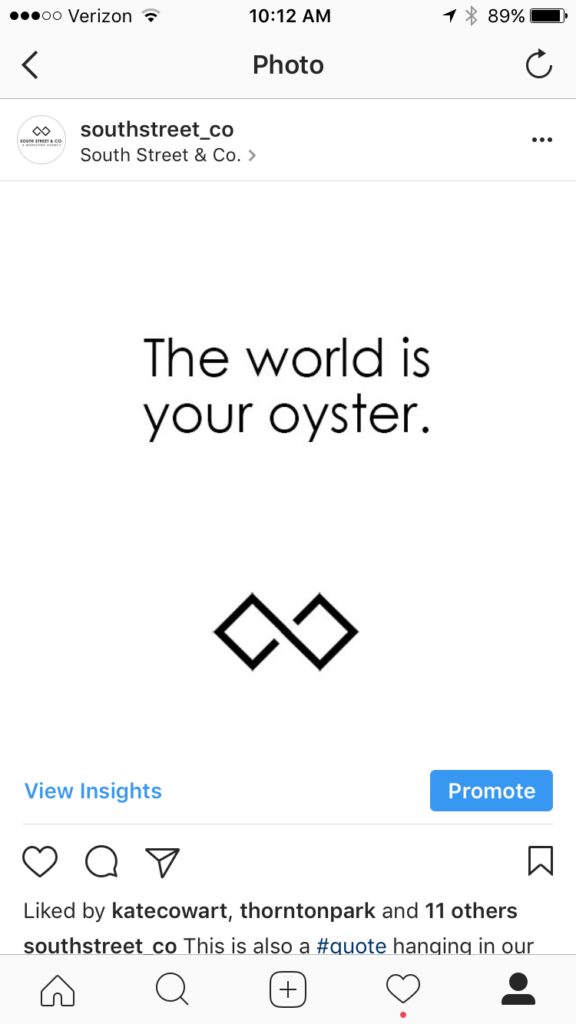 Our Hashtag Mistake & What We (Quickly) Learned South Street & Co.