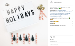 South Street & Co's December 25th IG post