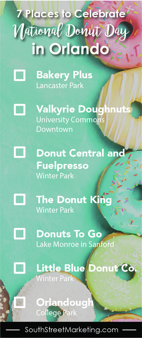 7 Places to Celebrate National Donut Day in Orlando