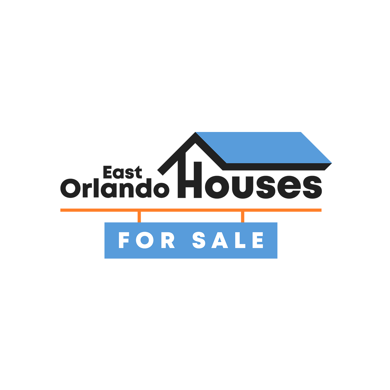 East Orlando Houses For Sale Logo Design
