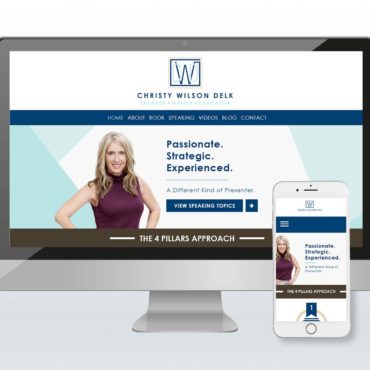 Christy Wilson Delk Website Design