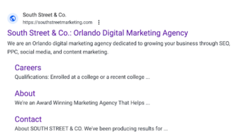 An Orlando local SEO agency explains how to add meta descriptions