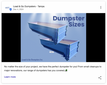 Dumpster rental company marketing tips