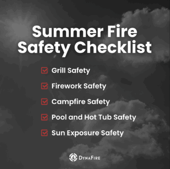 summer fire safety checklist