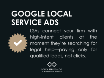 Google Local Service Ads for attorneys